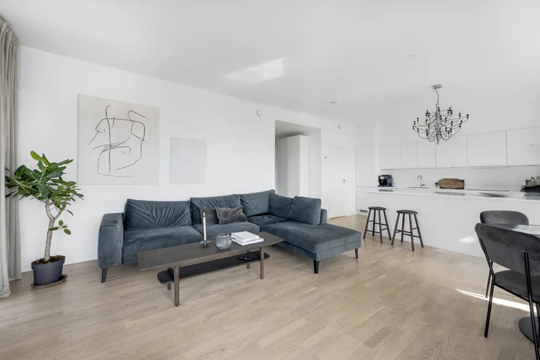 Stor 3-værelses lejlighed med fantastisk udsigt i Taffeltårnet 7