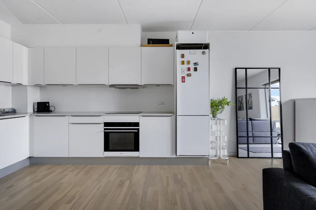 Flot 4-værelses lejlighed på James Tobins Alle 1