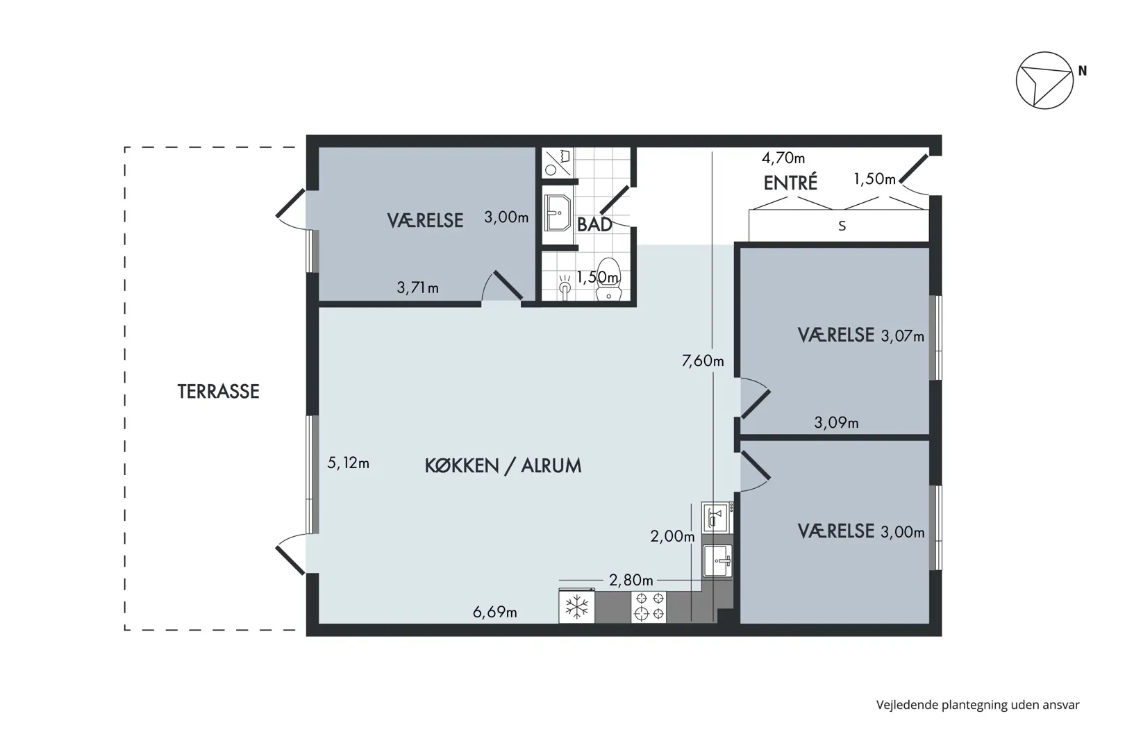 4-room apartment in Aalborg Øst image 6