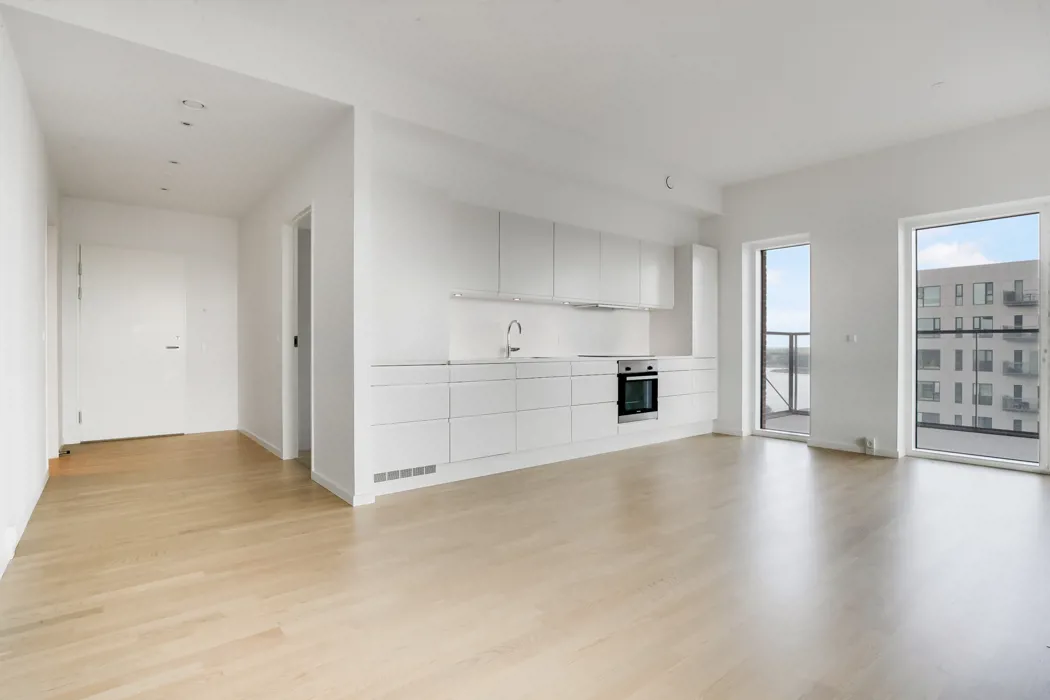 Moderne 3-værelses lejlighed i Taffeltårnet på Spritten 1