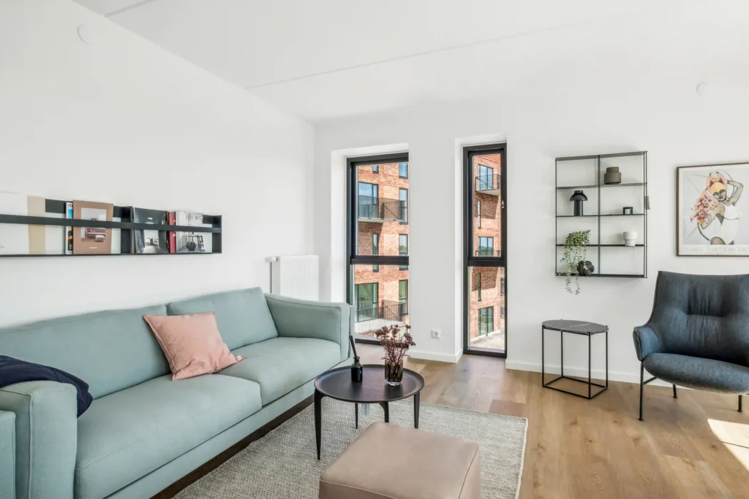 Flot og lys 2-værelses lejlighed - tæt på natur og by 4