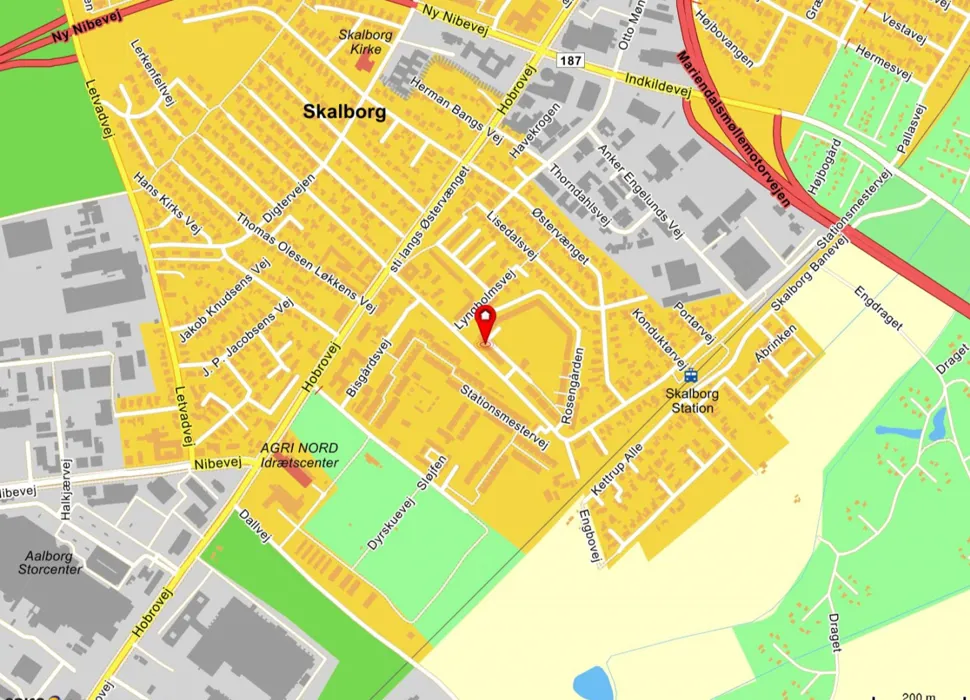 Lys og velindrettet 3-værelses lejlighed med altan i Aalborg SV 23