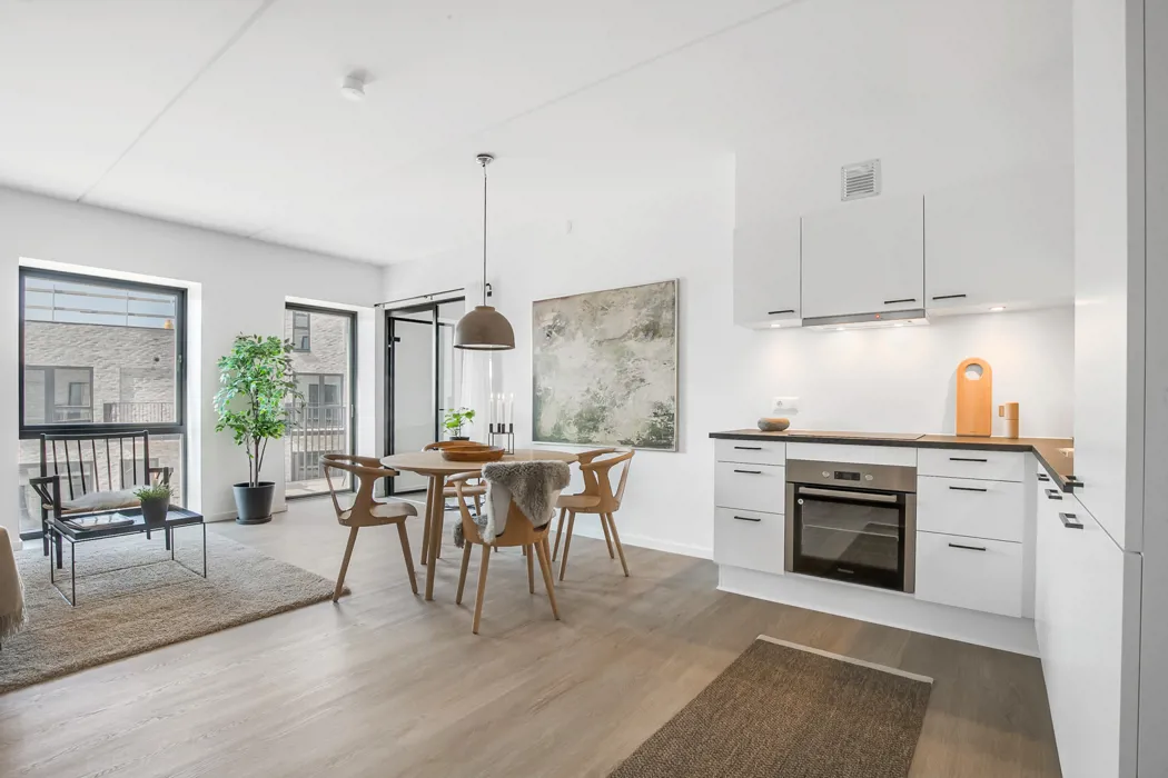 Nyopført 2-værelses lejlighed på Ankomstpladsen 1