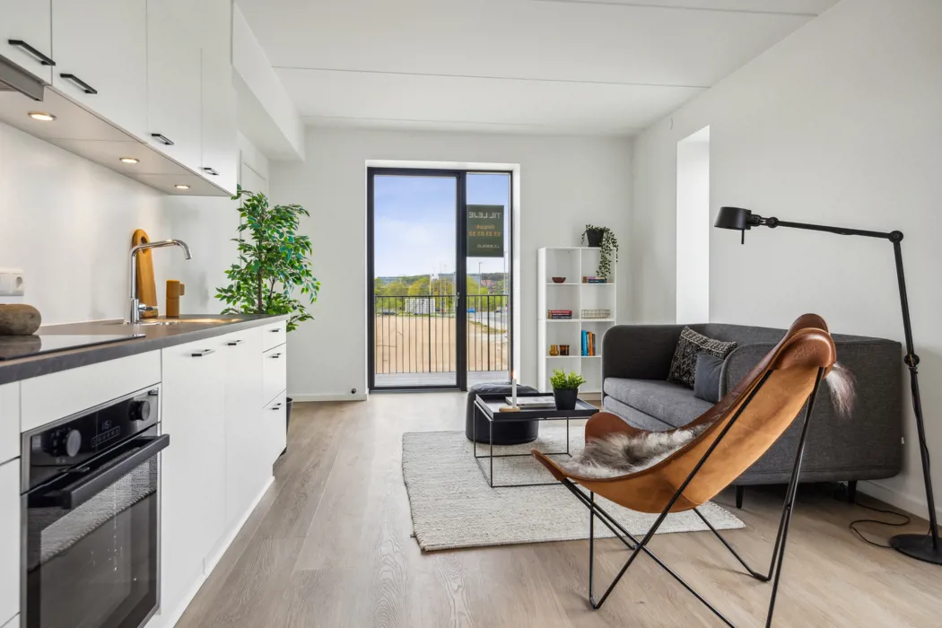 Nyopført 3-værelses lejlighed på Ankomstpladsen 4