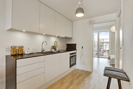 Flot 4-værelses lejlighed i Bryggerhaven  1