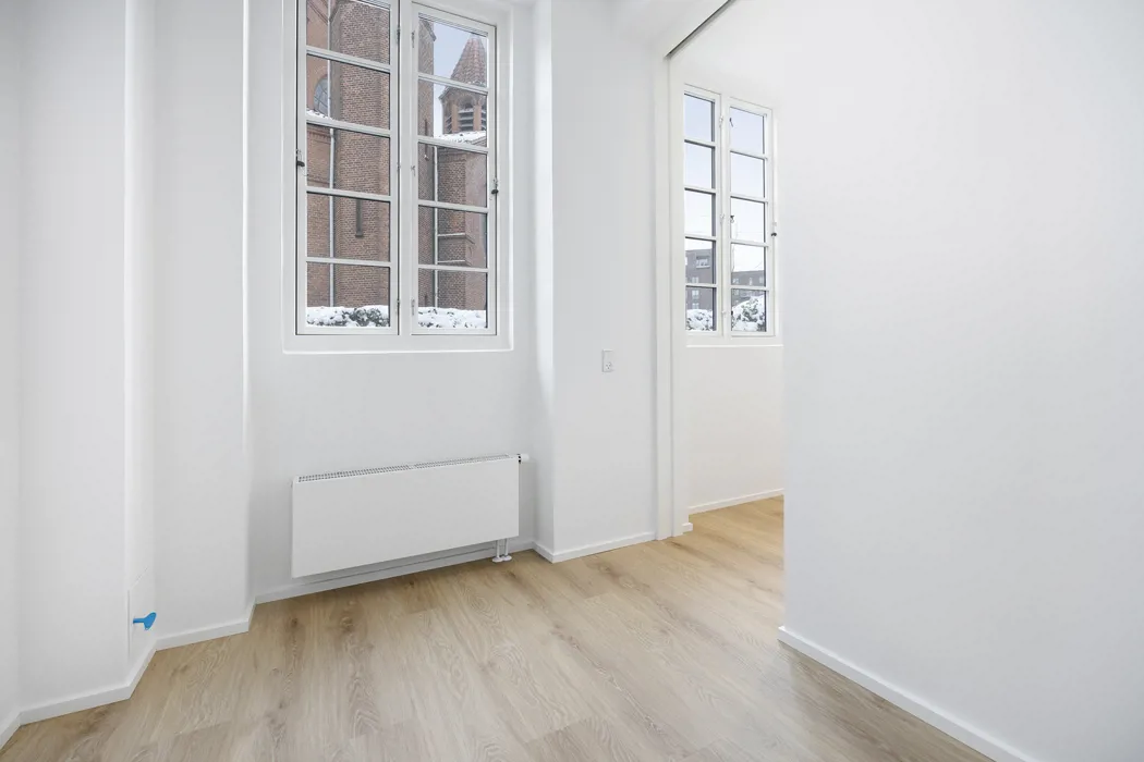 Nyrenoveret 2-værelses lejlighed i starten af Vestbyen 6