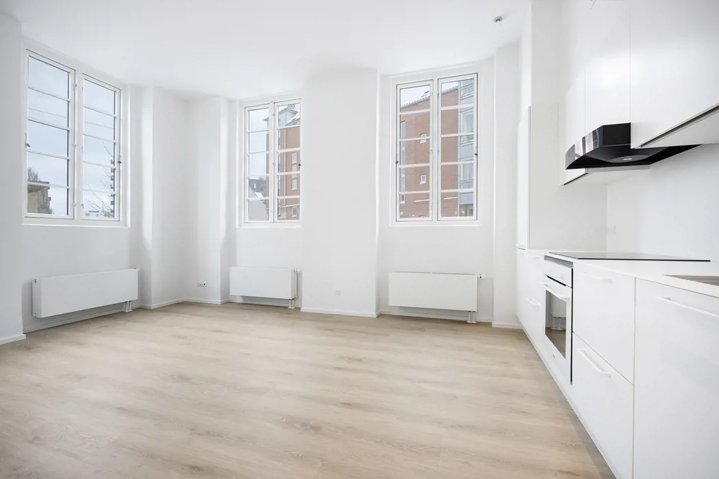 Nyrenoveret 2-værelses lejlighed i starten af Vestbyen 4