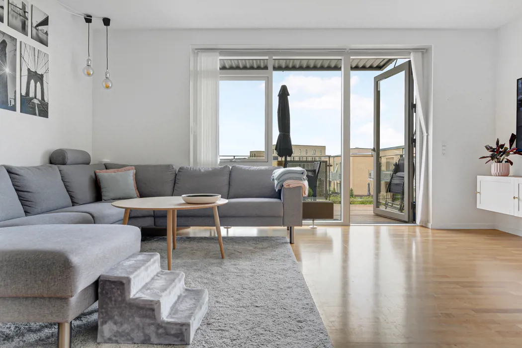 Dejlig 3-værelses lejlighed på Overblikket 2