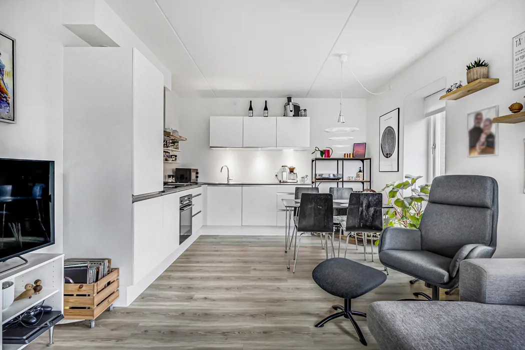 Moderne, kvalitets 3-værelses lejlighed på Eternitten 1