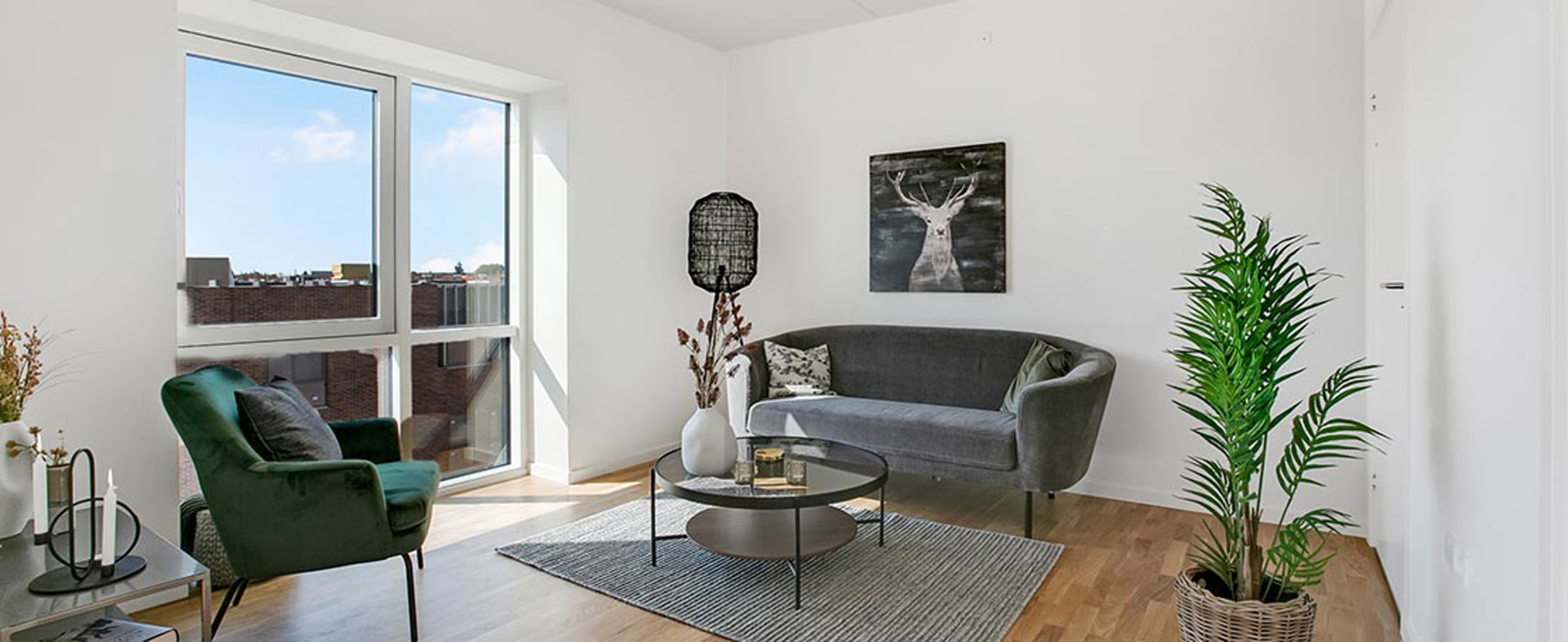 Nyopført 3-værelses lejlighed i Kirkebjerg Parken 2