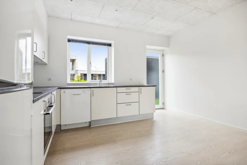 3-værelses lejlighed med terrasse og lyst design  3