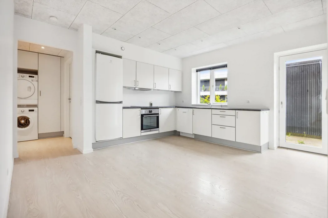 3-værelses lejlighed med terrasse og lyst design  2