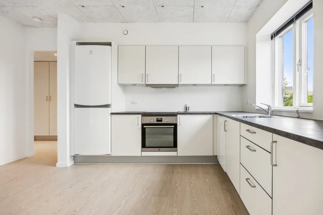 3-værelses lejlighed med terrasse og lyst design  1