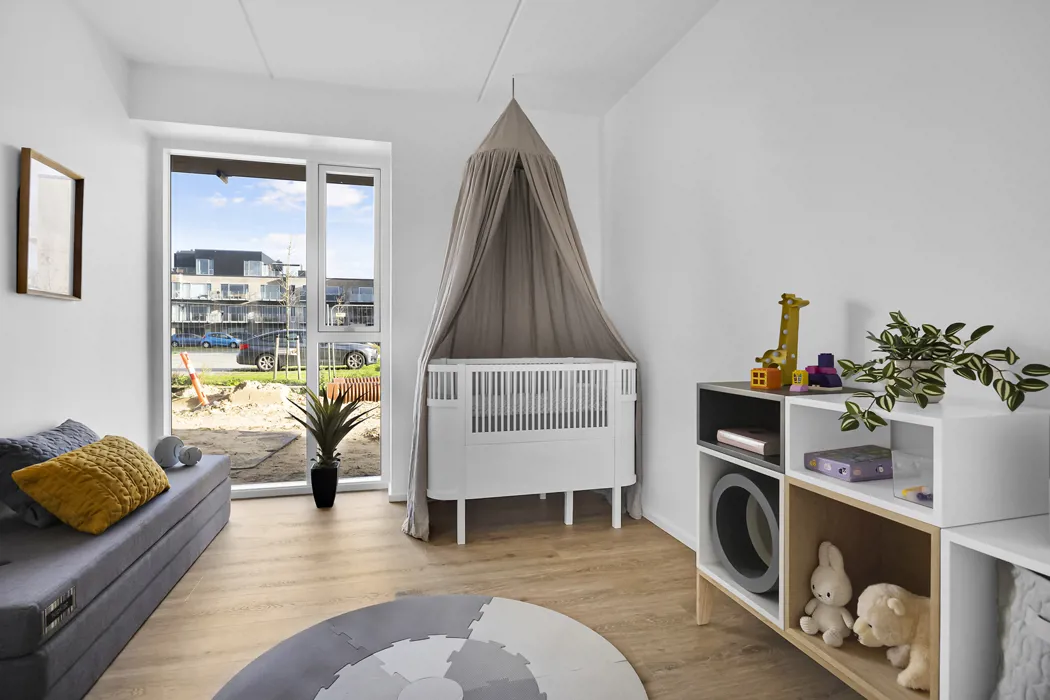 Lys og indbydende 3-værelses lejlighed med husdyr tilladt i naturskønt område 10