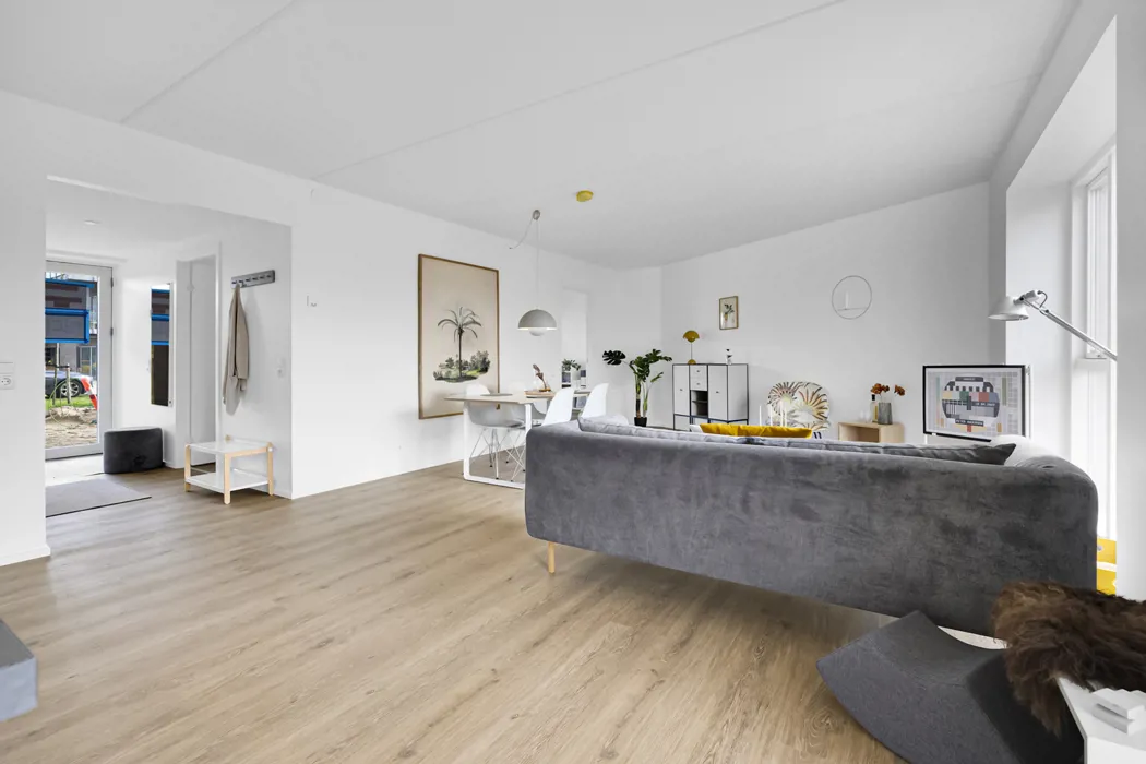 Lys og indbydende 3-værelses lejlighed med husdyr tilladt i naturskønt område 6