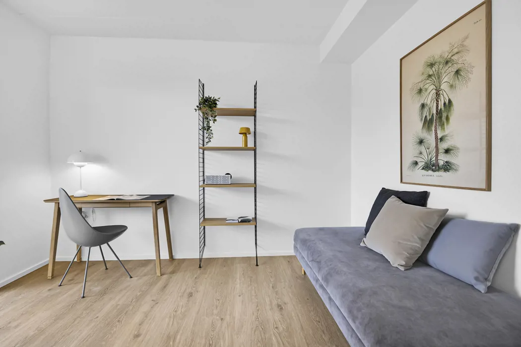 Lys og indbydende 3-værelses lejlighed med husdyr tilladt i naturskønt område 9