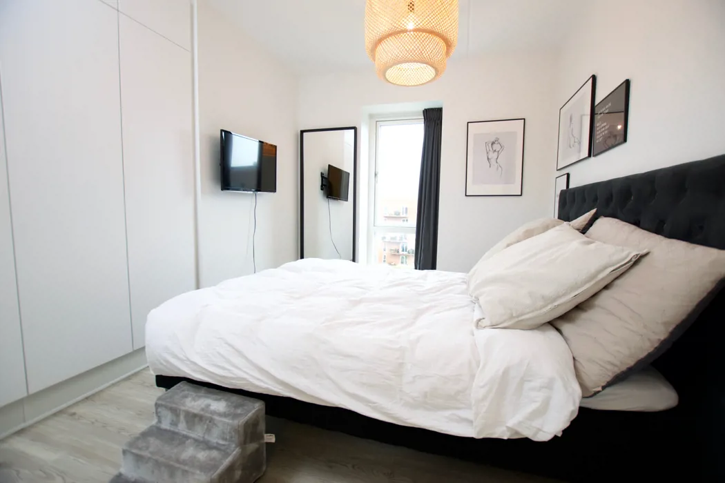 Flot 3-værelses lejlighed med stor altan på Eternitten 9