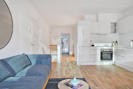 Nyopført 3-værelses townhouse i to plan i Brokvarteret 1