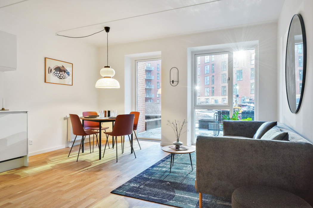 Nyopført 3-værelses townhouse i to plan i Brokvarteret 2