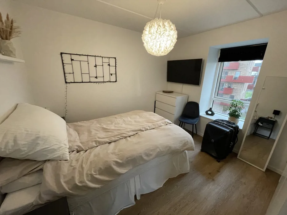 Skøn 2-værelses lejlighed med stor altan i Egeparken 6