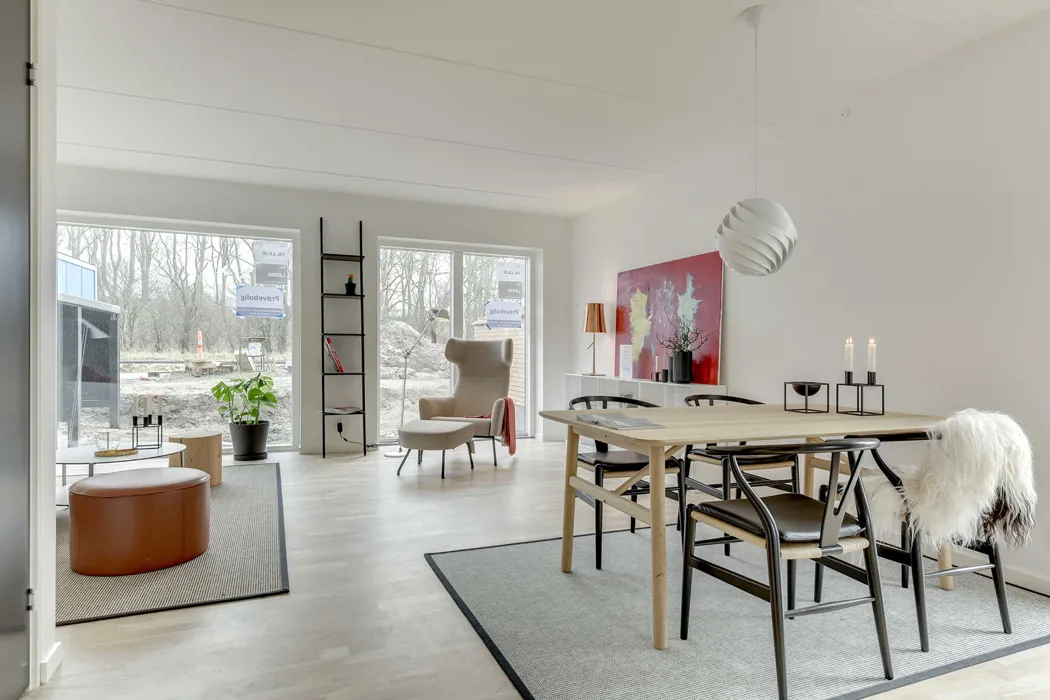 Stort, skønt 4-værelses rækkehus i Hasserislund 2