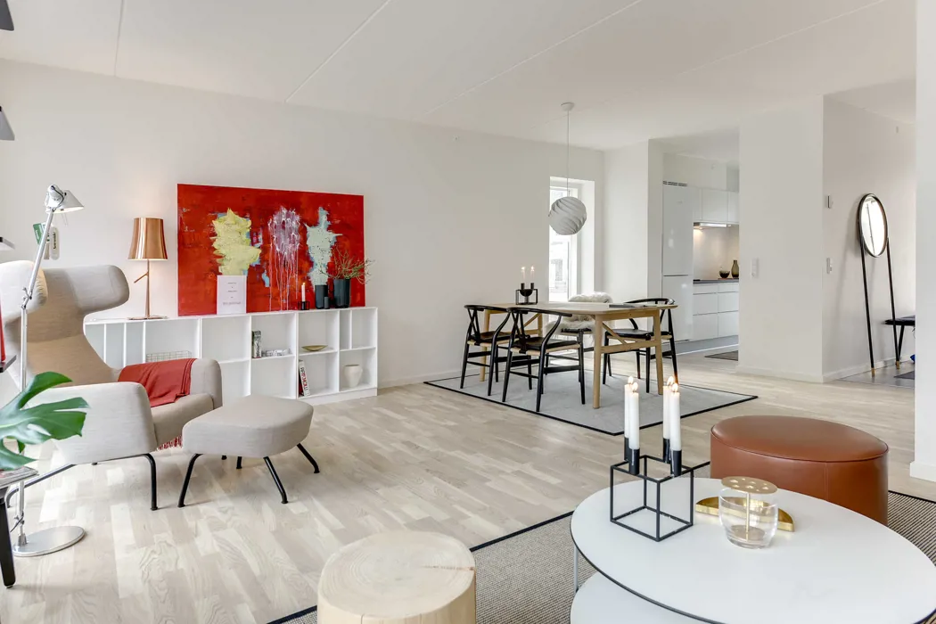 Stort, skønt 4-værelses rækkehus i Hasserislund 3