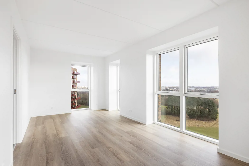 Nyopført 2-værelses penthouse lejlighed i Parkbyen 3