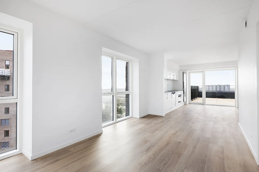 Nyopført 2-værelses penthouse lejlighed i Parkbyen 6