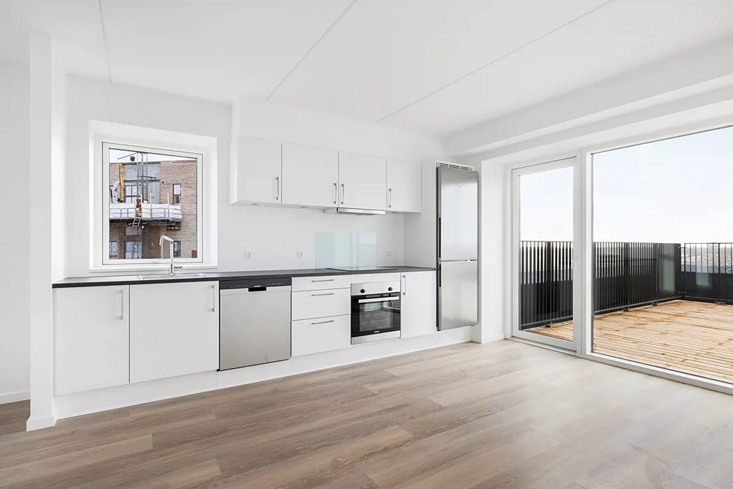 Nyopført 2-værelses penthouse lejlighed i Parkbyen 5