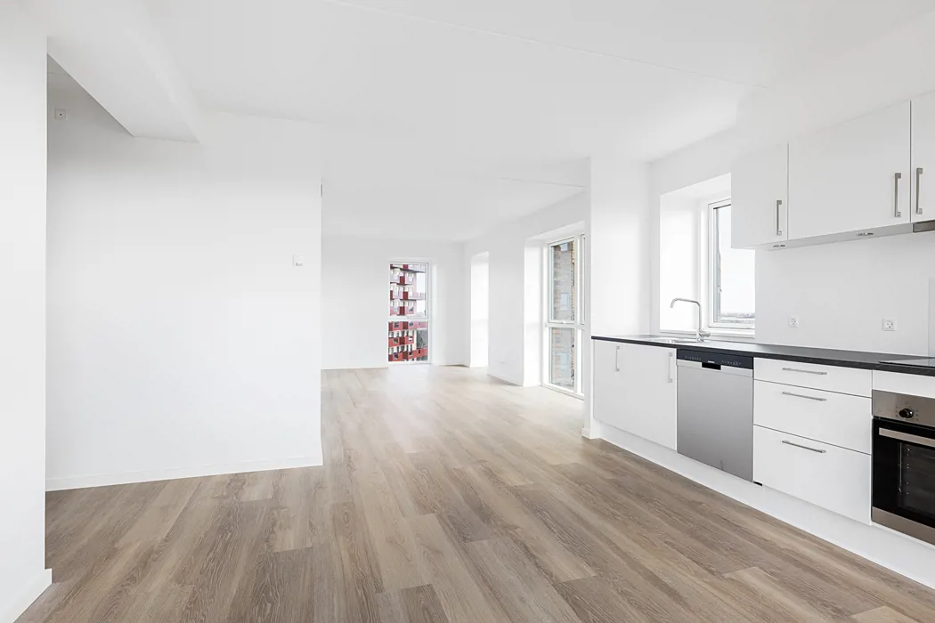 Nyopført 2-værelses penthouse lejlighed i Parkbyen 1