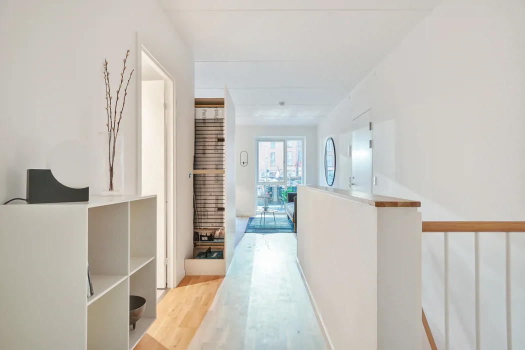 Nyopført 3-værelses townhouse i to plan i Brokvarteret 7