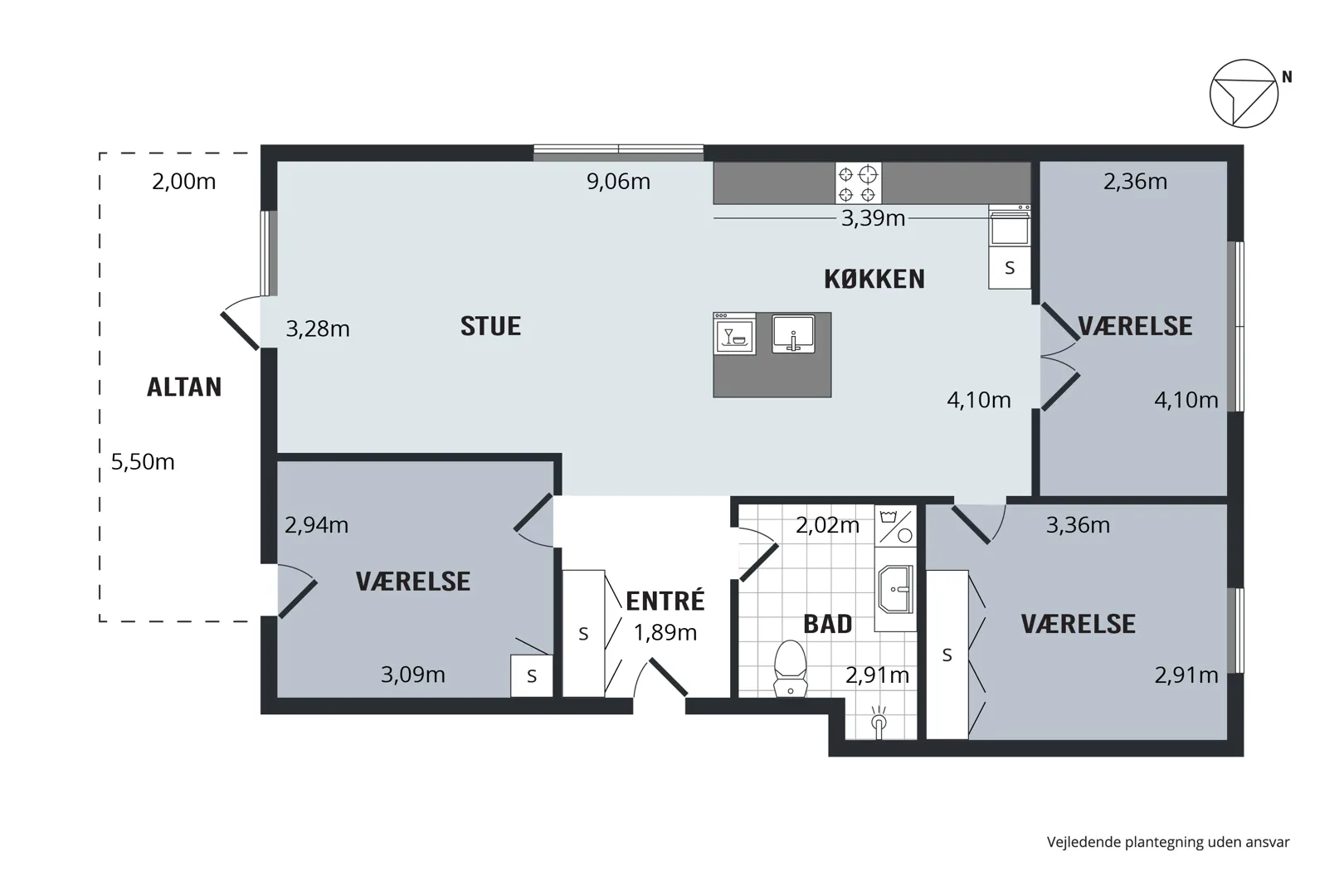 Marshalls Alle 16B, 1. tv., Marshalls Alle billede 6