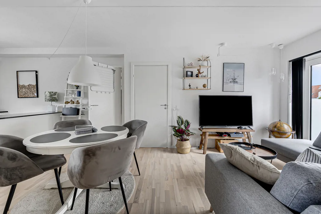 Skøn 3-værelses lejlighed med fælles tagterrasse i Aalborg C 5