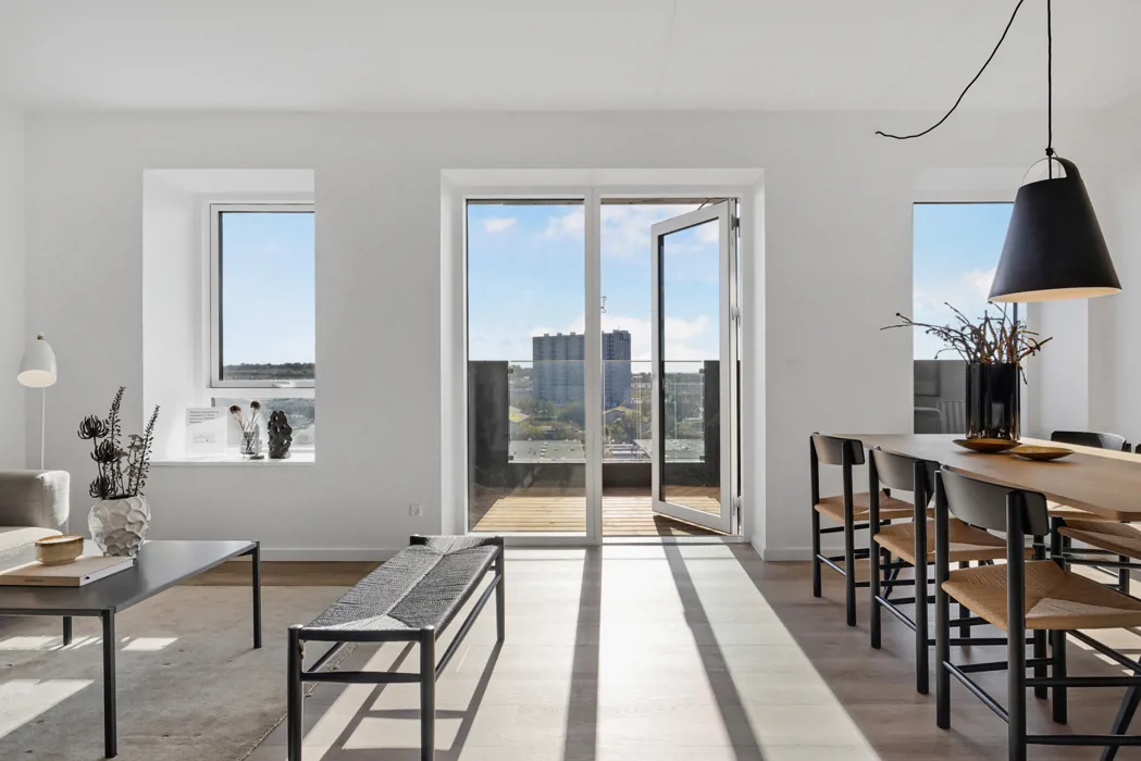 Moderne 3- værelses lejlighed med udsigt i Parkbyen  8