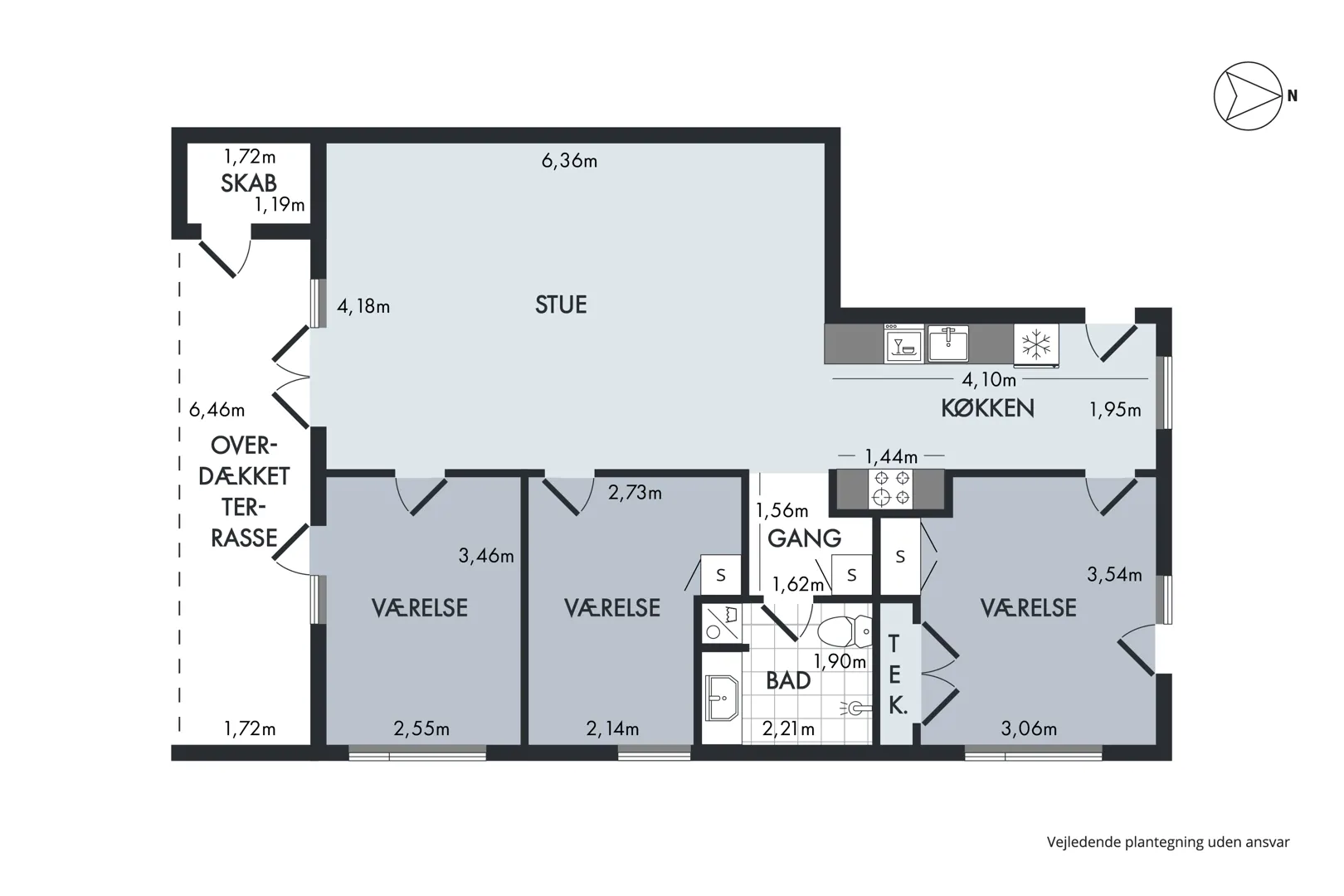 4-room apartment in Brabrand image 6