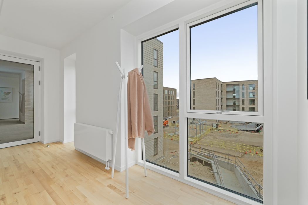 Nyopført 3-værelses lejlighed med to terrasser i Stigsborg Have 16